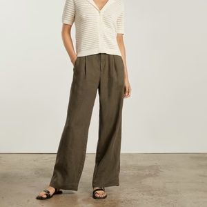 Everlane Linen Way-High Drape Pant